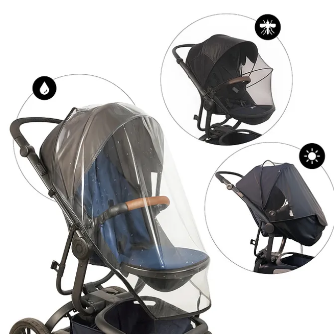 Ezimoov Couverture de Poussette 3-en-1 Evolutive