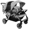 Familidoo Poussette 4 Places Lidoo City H4E - Full Grey