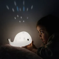 Flow Veilleuse Projecteur Moby - Blanc