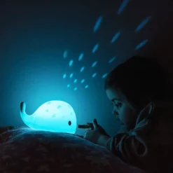 Flow Veilleuse Projecteur Moby - Blanc
