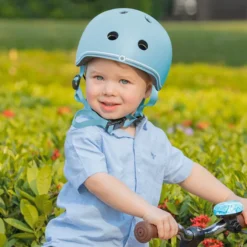 Globber Casque Go Up Bleu Pastel - 45-51 cm