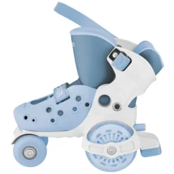 Globber Premiers Rollers Ajustables Bleu Pastel - 26/29