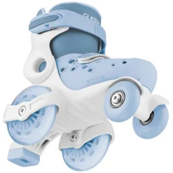Globber Premiers Rollers Ajustables Bleu Pastel - 26/29