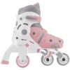 Globber Rollers Evolutifs 2-en-1 Rose Pastel - 26/29