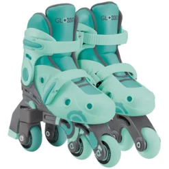 Globber Rollers Evolutifs 2-en-1 Menthe - 26/29