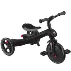 Globber Tricycle Evolutif Trike Explorer 4-en-1 V2 - Noir