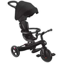 Globber Tricycle Evolutif Trike Explorer 4-en-1 V2 - Noir