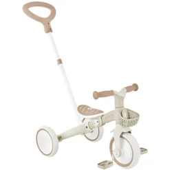 Globber Tricycle Learning 3-en-1 Plus Eco - Taupe