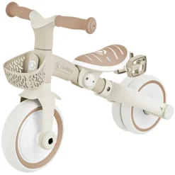 Globber Tricycle Learning 3-en-1 Plus Eco - Taupe