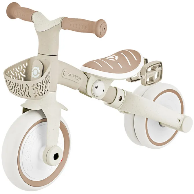 Globber Tricycle Learning 3-en-1 Plus Eco - Taupe