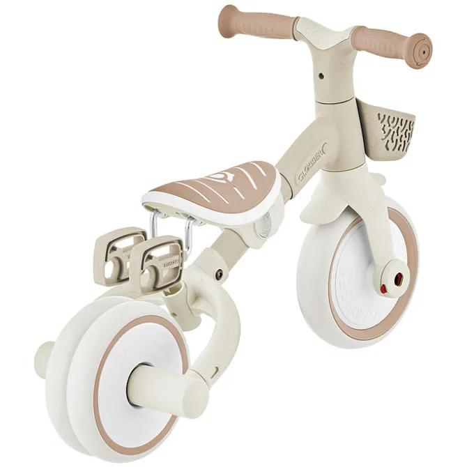 Globber Tricycle Learning 3-en-1 Plus Eco - Taupe