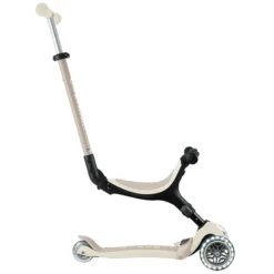 Globber Trottinette Evolutive Go Up Active Lights Ecologic - Noix de Coco