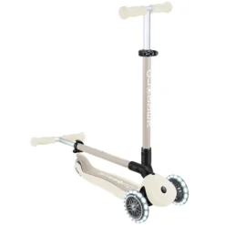 Globber Trottinette Evolutive Go Up Active Lights Ecologic - Noix de Coco