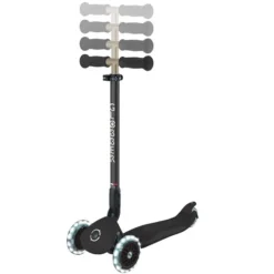 Globber Trottinette Evolutive Go Up Deluxe Light 360 - Noir