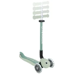 Globber Trottinette Evolutive Go Up Active Lights Ecologic - Pistache