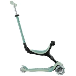 Globber Trottinette Evolutive Go Up Active Lights Ecologic - Pistache