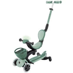 Globber Trottinette Evolutive Go Up Baby 360 Lights - Sauge