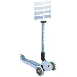 Globber Trottinette Evolutive Go Up Active Lights Ecologic - Myrtille
