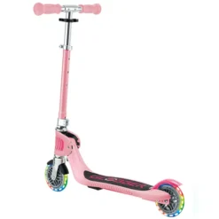 Globber Trottinette Flow Junior Lights - Rose Pastel