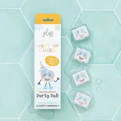 Glo Pals Lot de 4 Cubes Lumineux - Party Blanc