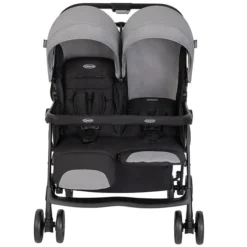 Graco Poussette Double DuoRider - Steeple Gray