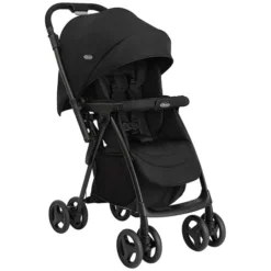 Graco Poussette Duo Revaya et Siège Auto SnugLite - Midnight Black