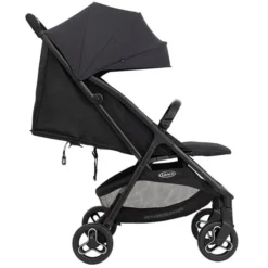 Graco Poussette Trio Myavo Siège Auto SnugLite et Nacelle Myavo - Midnight Black