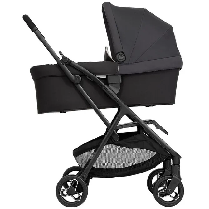 Graco Poussette Trio Myavo Siège Auto SnugLite et Nacelle Myavo - Midnight Black