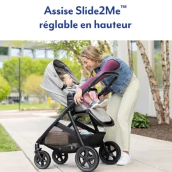 Graco Poussette Trio Near2Me DLX - Midnight Black
