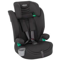 Graco Siège Auto Eldura i-Size Groupe 1/2/3 - Midnight