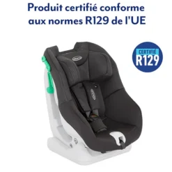 Graco Siège Auto Extend LX Groupe 0+/1 - Midnight