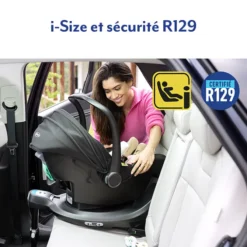 Graco Siège Auto SnugLite 2 i-Size Groupe 0+ - Midnight