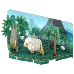 Halftoys Mouton et Habitat Half Forest
