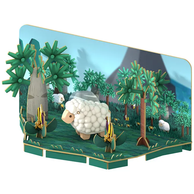 Halftoys Mouton et Habitat Half Forest