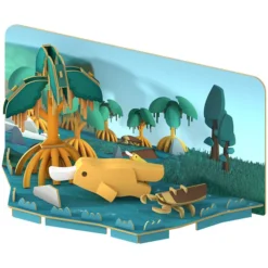 Halftoys Ornithorynque et Habitat Half Forest