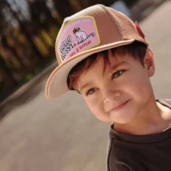 Hello Hossy Casquette Crew Brown - 9/18 Mois