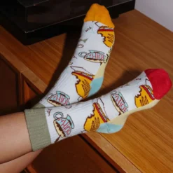Hello Hossy Lot de 3 Paires de Chaussettes Food - 22/24