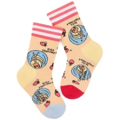 Hello Hossy Lot de 3 Paires de Chaussettes Food - 24/26