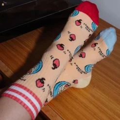 Hello Hossy Lot de 3 Paires de Chaussettes Food - 24/26