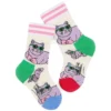 Hello Hossy Lot de 3 Paires de Chaussettes Cats - 22/24
