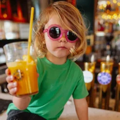 Hello Hossy Lunettes de Soleil Chamy Fuchsia - 2/3 Ans