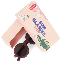 Hello Hossy Lunettes de Soleil Chamy Plum - 2/3 Ans