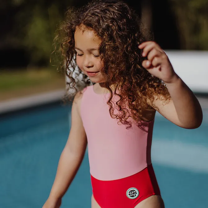 Hello Hossy Maillot de Bain Mini Framboise - 1/2 Ans