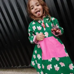 Hello Hossy Poncho de Pluie Garden Joy - 4/6 Ans