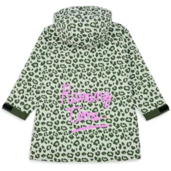 Hello Hossy Poncho de Pluie Green Leopard - 4/6 Ans