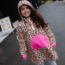 Hello Hossy Poncho de Pluie Léopard #6 - 2/3 Ans