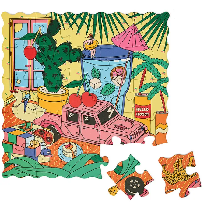 Hello Hossy Puzzle Cherry Safari