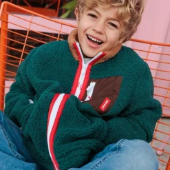 Hello Hossy Veste Polaire Duck Blue - 7/9 Ans