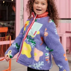 Hello Hossy Veste Polaire Floral - 4/6 Ans
