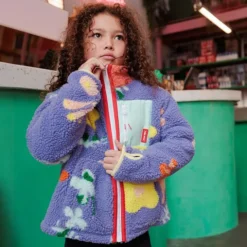 Hello Hossy Veste Polaire Floral - 7/9 Ans